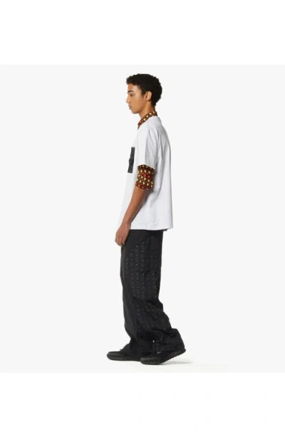 Mcm Monogram Patch Pocket T-shirt In White