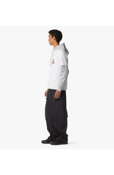 Mcm Monogram Cargo Pants In Black