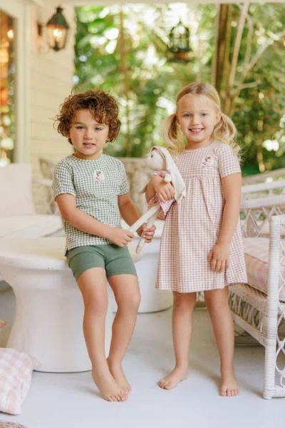 Ely's & Co. Gingham Owl Collection In Multi