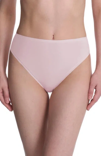 Natori Bliss Bare Cotton High Cut Brief 3-pack In Multi