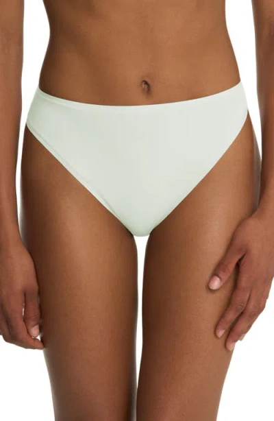Natori Bliss Bare Cotton High Cut Brief 3-pack In Multi