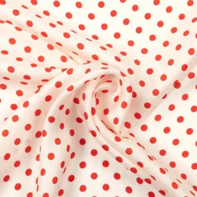 Echo Pin Dot Silk Scarf In Multi