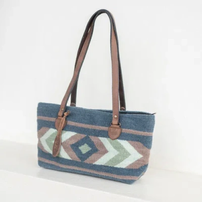 Amasouk River Purse In Blue