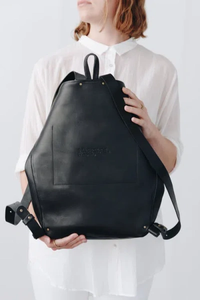 Harper The Label The Folded Backpack In Black
