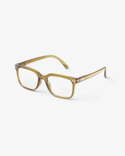 Izipizi #l 54mm Rectangular Reading Glasses In Green