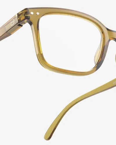 Izipizi #l 54mm Rectangular Reading Glasses In Green