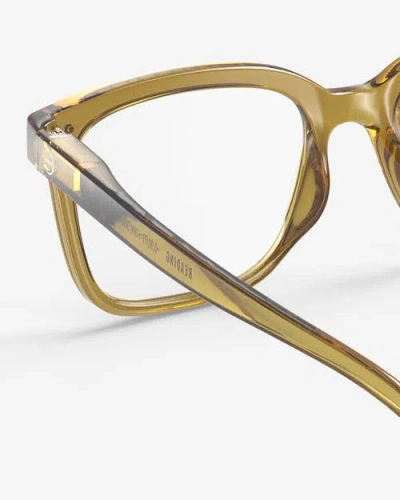Izipizi #l 54mm Rectangular Reading Glasses In Green