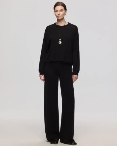 Juana Nilo Knitted Pull-on Pants In Black