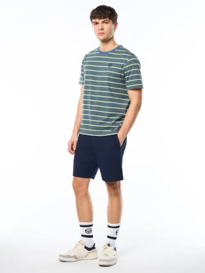 Sergio Tacchini Piano T-shirt In Blue