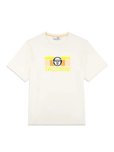 Sergio Tacchini Marca T-shirt In Neutral