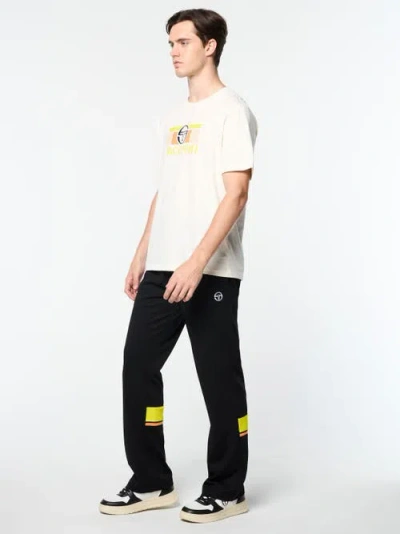 Sergio Tacchini Marca T-shirt In Neutral