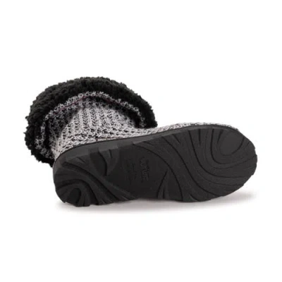 Muk Luks Tabbi Toggle Slipper Boot In Multi