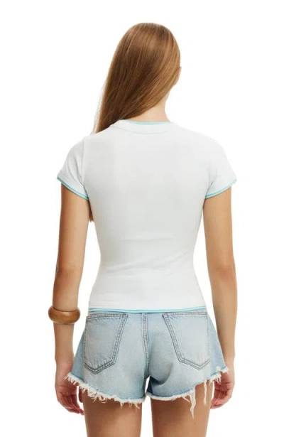 Cotton On The Double Layer Tiny Graphic Tee In Multi