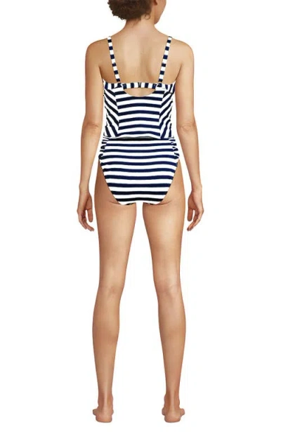 Lands' End Ruffle Midkini Set In Multi
