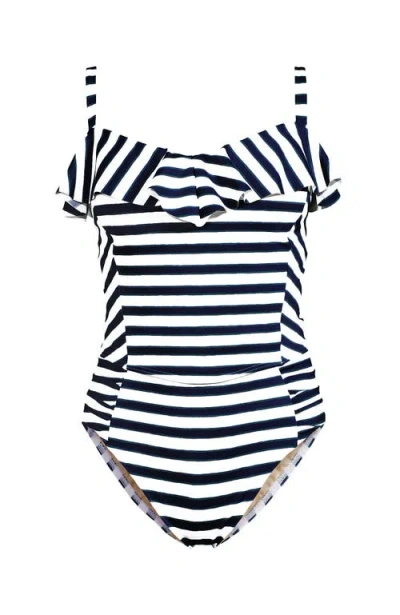 Lands' End Ruffle Midkini Set In Multi
