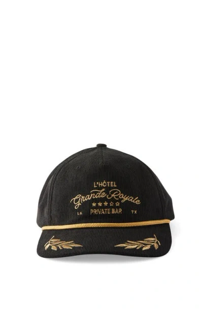 Cotton On 5 Panel Hat In Black