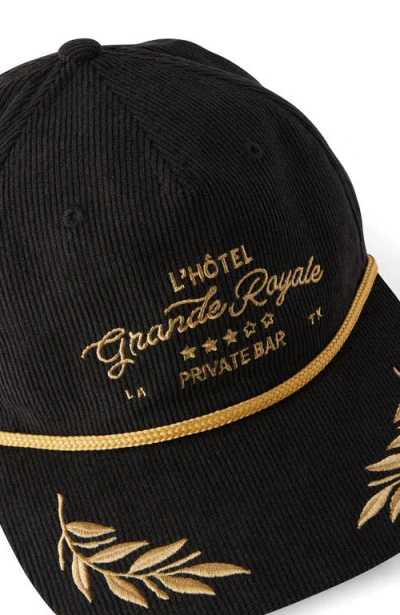 Cotton On 5 Panel Hat In Black