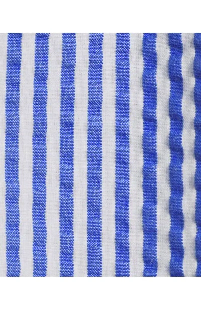 Lands' End Cooling Button Front Shirt In Blue