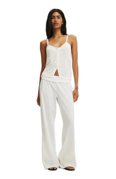 Cotton On Knit Button Through Cami In Multi
