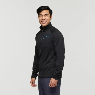 Cotopaxi Otero Fleece Half-zip Pullover In Black