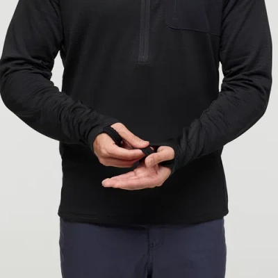 Cotopaxi Otero Fleece Half-zip Pullover In Black