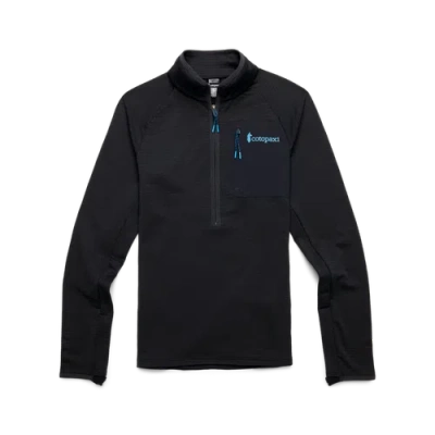 Cotopaxi Otero Fleece Half-zip Pullover In Black