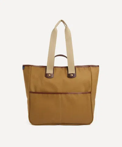 Bleu De Chauffe Mens Meline Tote Bag In Brown