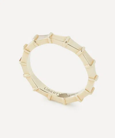 Liberty 9ct Gold Tepper Ring In Gold