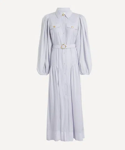 Aje Women's Colide French Blue Shirt Dress In Blue