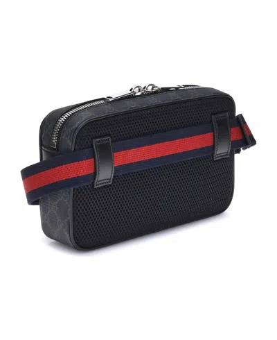 Gucci Gg Supreme Fabric Belt Bag In Gray