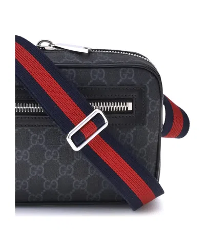 Gucci Gg Supreme Fabric Belt Bag In Gray
