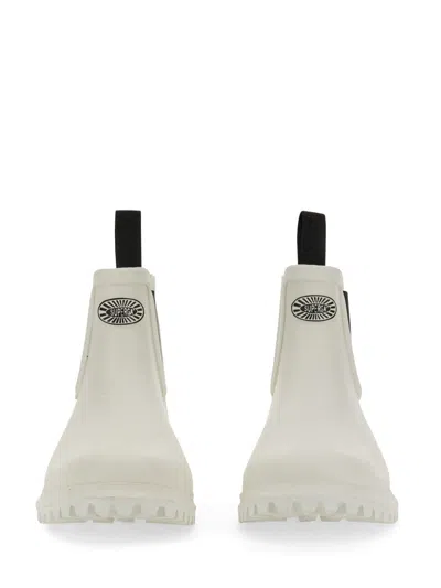 Superga Rubber Boot In Neutral