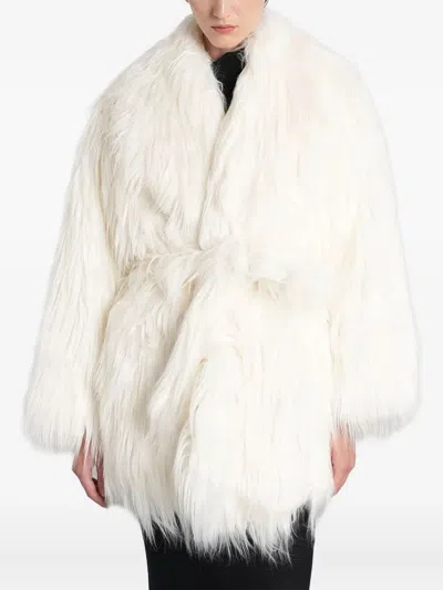 Entire Studios "juno" Coat In White