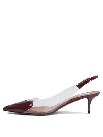 Alaïa Le Coeur 55 Patent Leather Slingback Pumps In Multi