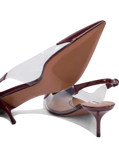 Alaïa Le Coeur 55 Patent Leather Slingback Pumps In Multi
