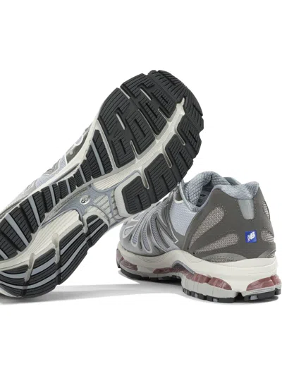 New Balance Mens Dark Silver Metallic Gra Abzorb 1890 Mesh Trainers In Gray