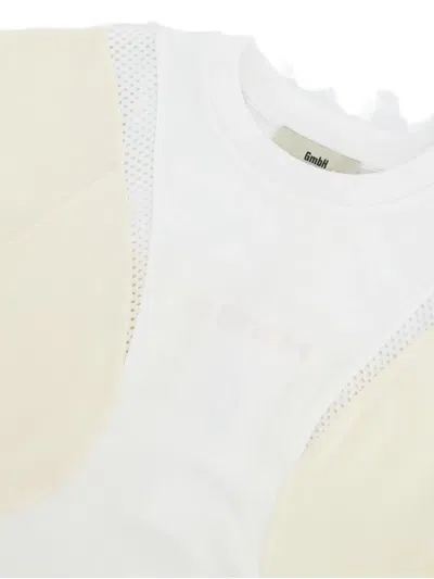 Gmbh Robin Patchwork T-shirt In White