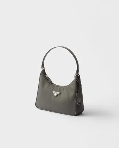 Prada Zipper Mini Bag In White