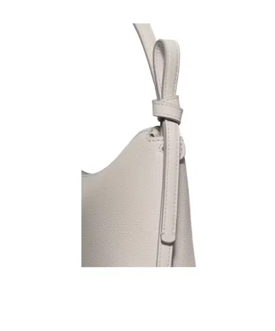 Kate Spade Loop Medium Pebbled Leather Shoulder Bag In Neutral