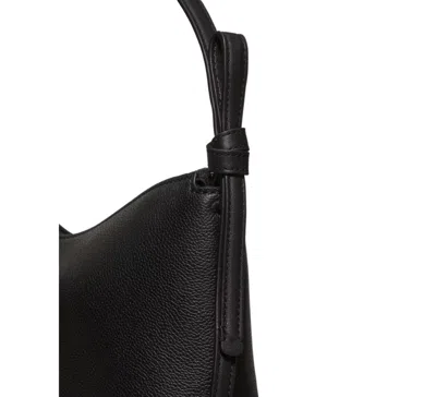 Kate Spade Medium Loop Leather Shoulder Bag In Black
