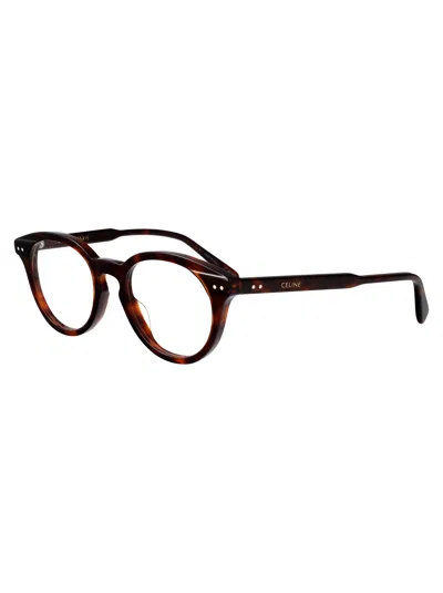 Celine Full Frame Plain Mirror In Brown