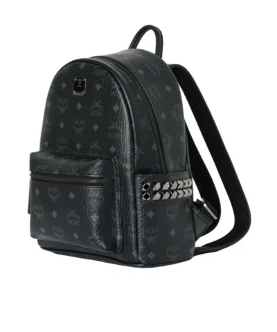 Mcm Stark Small Backpack In Black