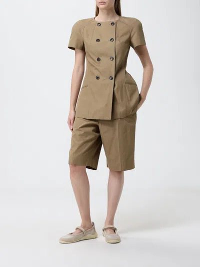 Dries Van Noten Button Jacket In Brown