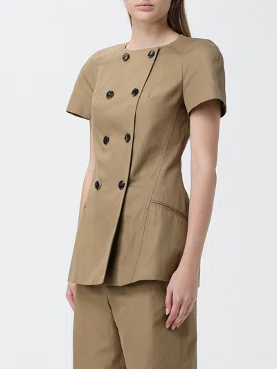 Dries Van Noten Button Jacket In Brown