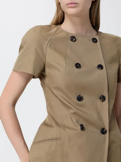 Dries Van Noten Button Jacket In Brown