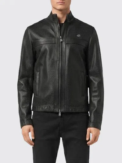 Billionaire Leather Jacket In Black