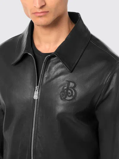 Billionaire Leather Jacket In Black
