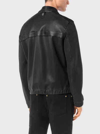 Billionaire Leather Jacket In Black