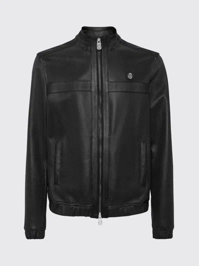 Billionaire Leather Jacket In Black