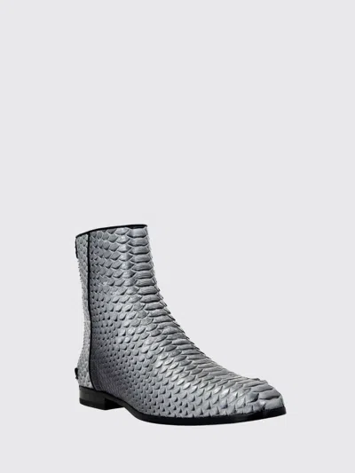 Philipp Plein Boot Men In Silver